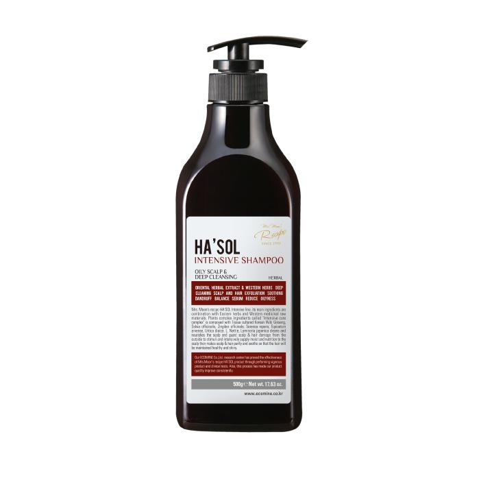 Image of HA’SOL Intensive Shampoo 500ml-Leekaja Beauty Salon | Best Hair Salon Singapore